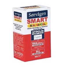 Sorvagen Smart Sitikolin Dha Omega-3 Ve B12 60 Mini Kapsül