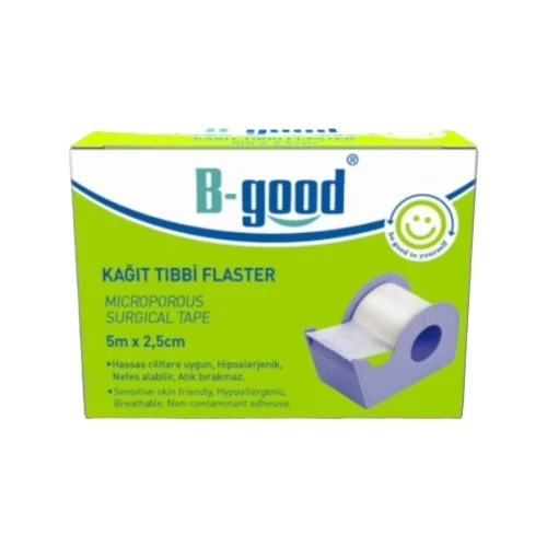 B-Good Kağıt Tıbbi Flaster 5m x 2,5cm