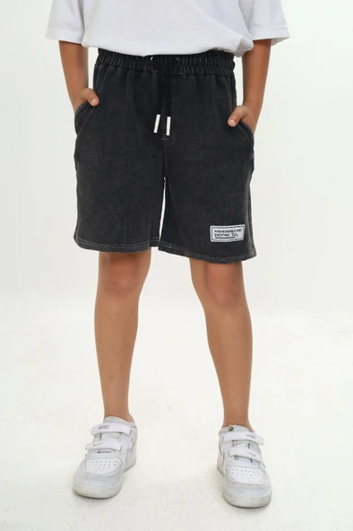 Toontoy Erkek Çocuk Yıkamalı Şort