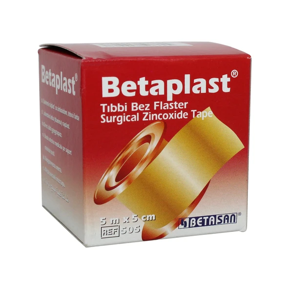 Betasan Betaplast Tıbbi Bez Flaster 5M X 5Cm 505