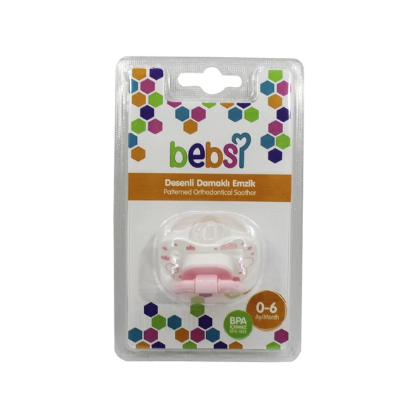 Bebsi 257 Desenli Damaklı Emzik No:1