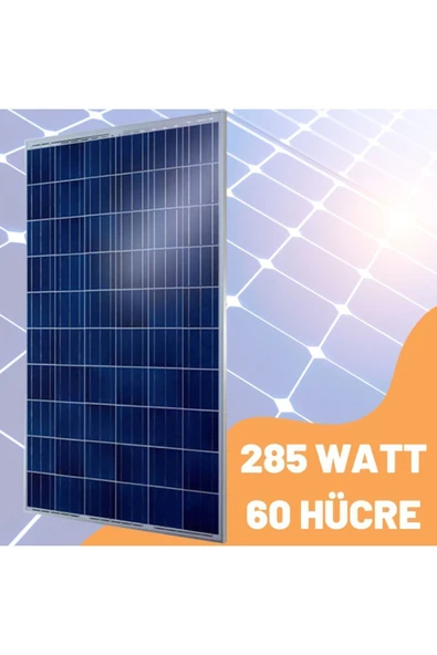 280w 285w Watt Polikristal Güneş Paneli A Sınıf