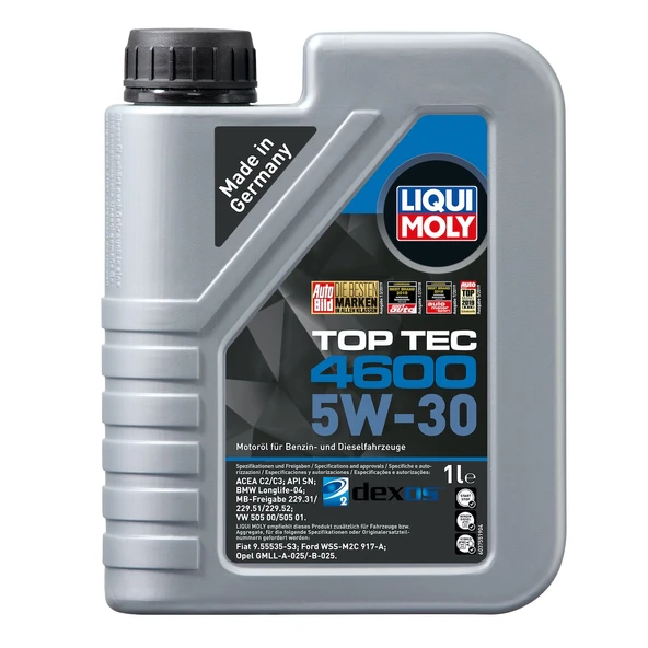 Liqui Moly Top Tec 4600 5W-30 1 lt Motor Yağı - 2024