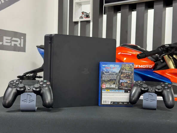PlayStation 4 Slim 500GB Çift Kol + Far Cry 4 Oyun CD’si (İKİNCİ EL) - 4