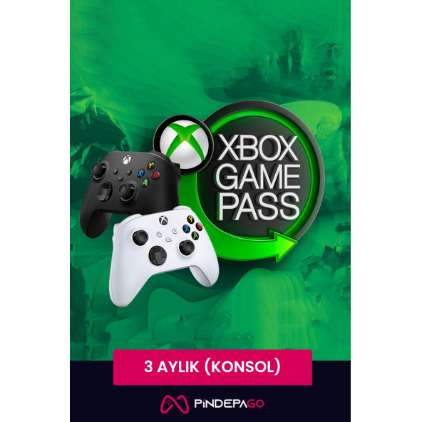 Xbox Game Pass - 3 Ay (Konsol)