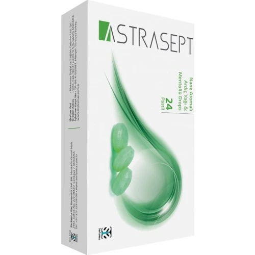 Astrasept Pastıl Nane Ardıc Mentol 24 Drop - 1