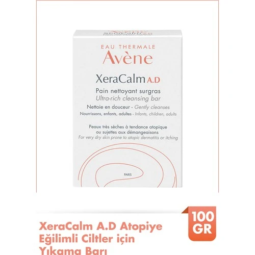Avène XeraCalm A.D Pain Surgras Çok Kuru Ciltler için Besleyici Katı Sabun 100 gr