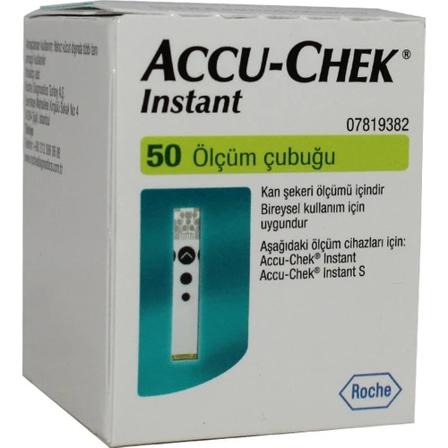Accu-Chek Instant Ölçüm Çubuğu 50 Adet