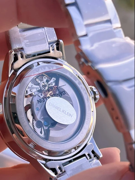 Daniel Klein Otomatik&Kurmalı Ay Ve Güneş Kadran Dual Time Özelikli Erkek Kol Saati EDK.14043.1 - 5