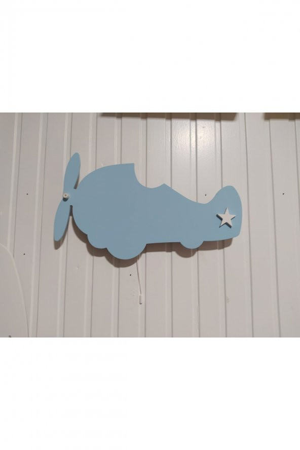 Uçak Şeklinde Bebek Odası Aydınlatması - 3