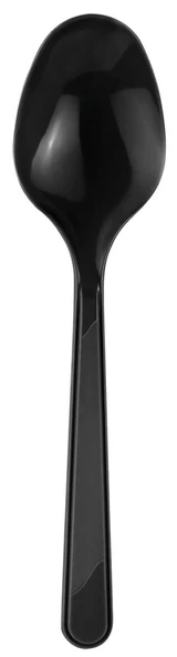 Omeyva 23 cm. Mika Plastik Siyah Piknik Seti - 24 Kişilik Tabak Bardak Çatal Kaşık Takımı - 5