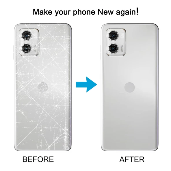 Motorola Moto G73 Orijinal Mavi Arka Kapak - 6
