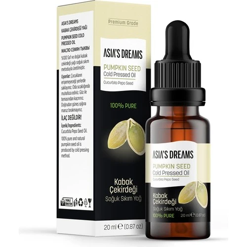 Asia'S Dreams Kabak Çekirdeği Yağı 20 Ml - 2