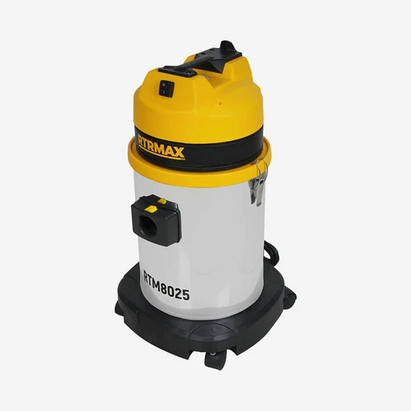 Rtm8025 Islak - Kuru Sanayi Tipi Süpürge 1200 W 32 L