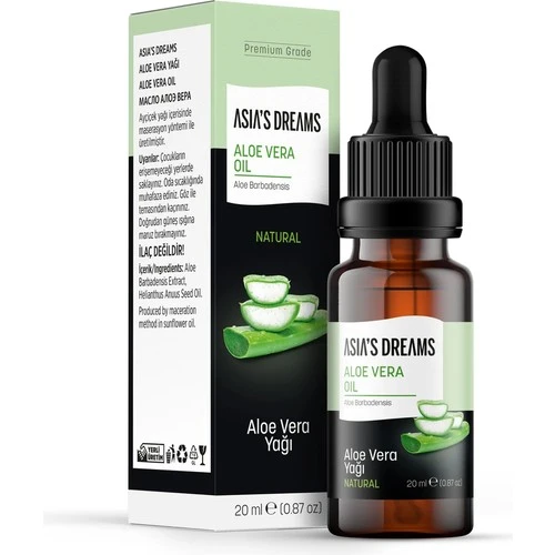 Asia'S Dreams Aloe Vera Yağı 20 Ml