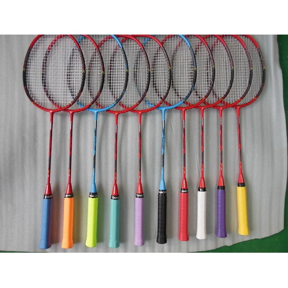 CAMEWIN Tenis Raketi PU Overgrip Kaymaz Ter Emici Yumuşak Sarma Bant Rastgele Renk - 4