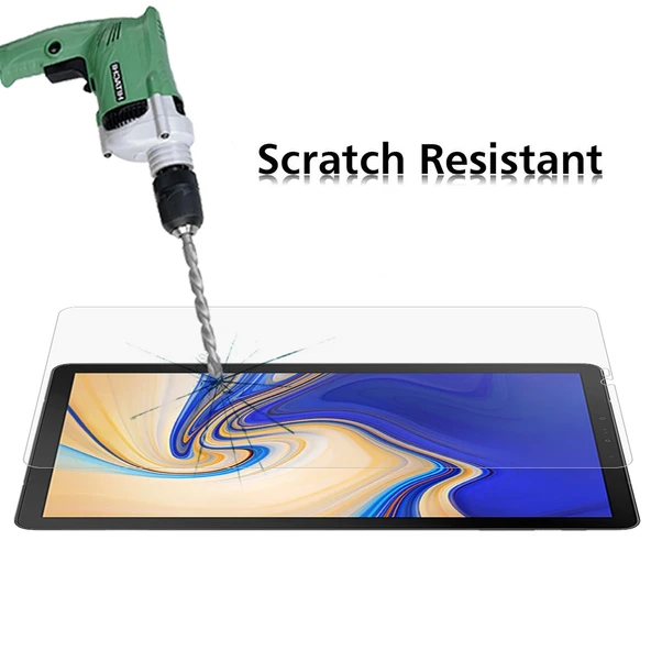 Galaxy Tab S4 105 Ince 026mm 9H Sertlik Patlamaya Dayanikli Cam Ekran Koruyucu - 4