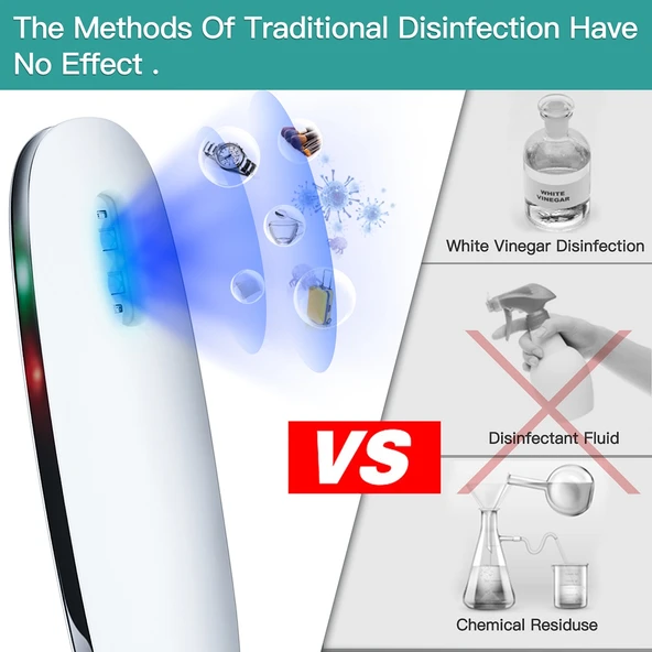 Taşınabilir UVC LED Işıklı Sterilizatör Dezenfeksiyon Çubuğu - 8