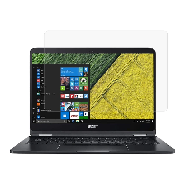14 Inç Evrensel Laptop Ekran HD Temperli Cam Koruyucu Film - 2