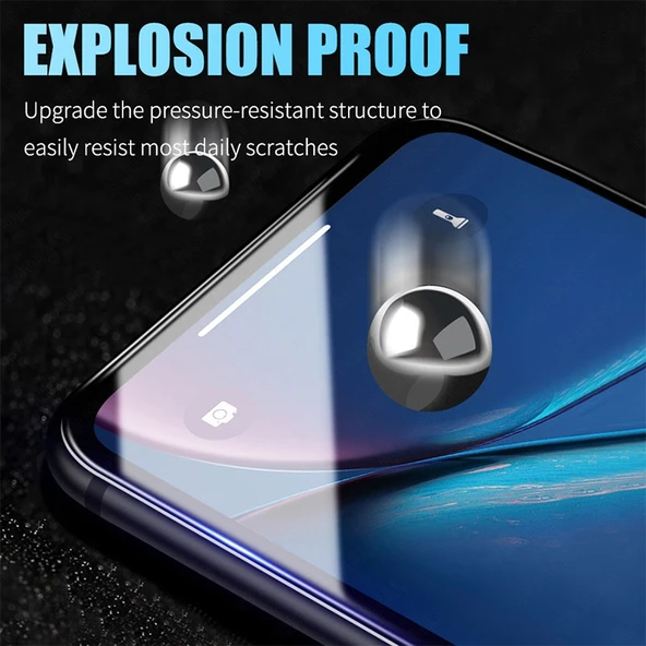 Xiaomi Redmi Note 5 ve Redmi Note 5 Pro 2.5D Tam Kaplama Seramik Ekran Koruyucu - 6