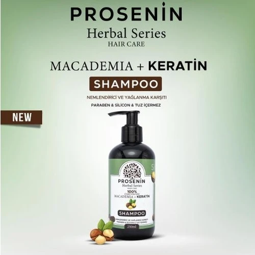 Prosenın Herbal Macademia+Keratin 250 Ml