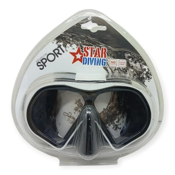 Star Diving Dalış Maskesi Yetişkin - 51703-BEYAZ - 3