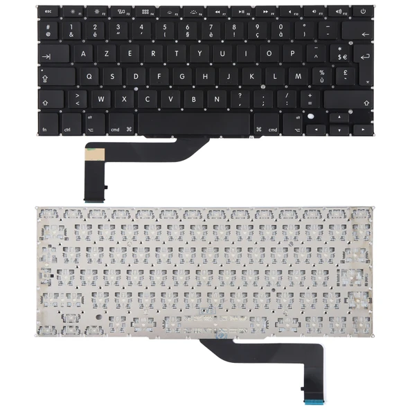 Macbook Pro Retina 15 inç A1398 2012-2015 İngiltere Fransız Versiyonu Klavye
