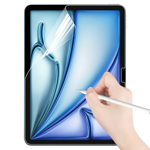 iPad Air 11 2025 2024 Uyumlu Mat Mat Kağıt Hissi Ekran Koruyucu