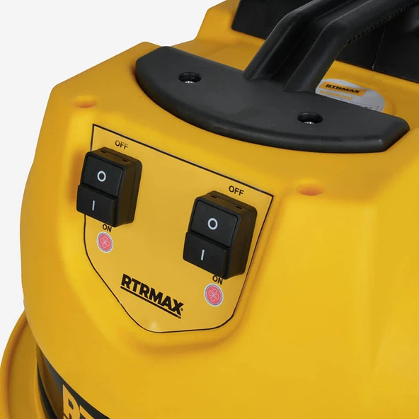 Rtm8050 Islak - Kuru Sanayi Tipi Süpürge 2400 W 72 L - 3