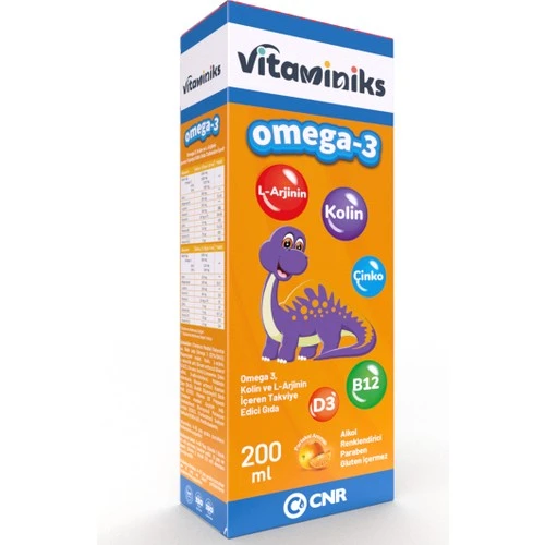 Cnr Vıtamınıks Omega-3 200Ml