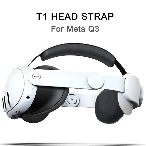 Meta Quest 3 VR Ayarlanabilir Elit Kafa Bandı Siyah - 2