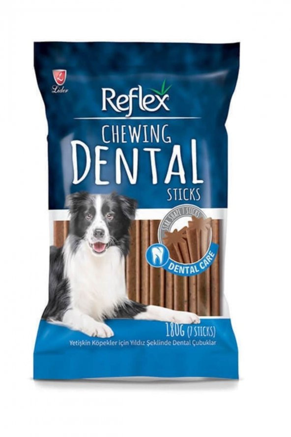 Reflex Reflex Yıldız Şeklinde Dental Çubuk Köpek Ödülü 180 Gr