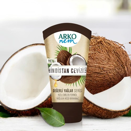 Arko Nem Krem Değerli Yağlar Hindistan Cevizi 60Ml - 2
