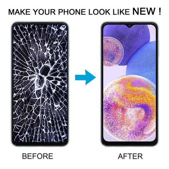 Samsung Galaxy A23 4G SM-A235F Orijinal LCD Ekran ve Dokunmatik Panel Komple Set - 7