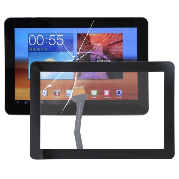 Samsung Galaxy Tab P7500 P7510 Dokunmatik Panel Siyah