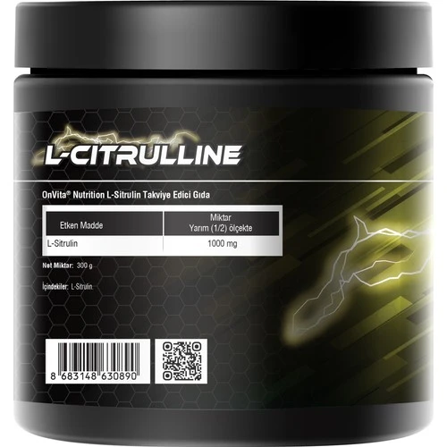Onvıta Nutrition L-Citrulline, 300 Servis - 3