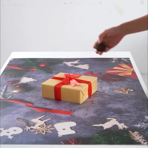 3D Çift Taraflı Fotoğraf Arka Plan Kağıdı Gökyüzü Bulutları - 3
