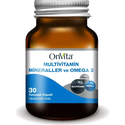 Onvıta Multıvıt&Mın&Omega3 30 K