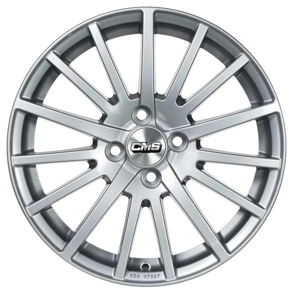 CMS-466-10 6.5x16" -5x120 ET45 67.2 Racing Silver Jant (4 Adet) - Resim 2