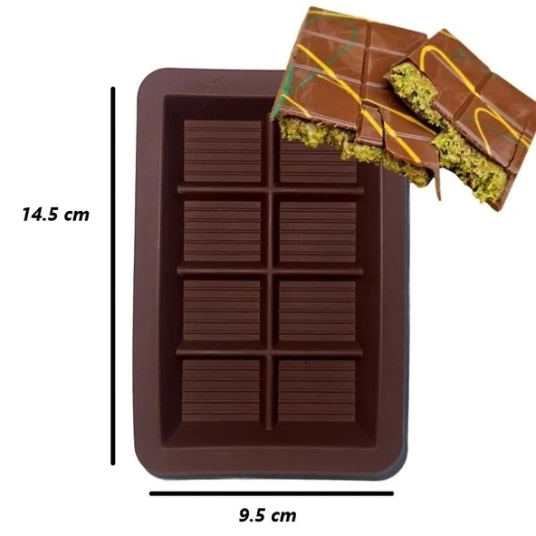 Silikon Dubai Çikolata Kalıbı - 2