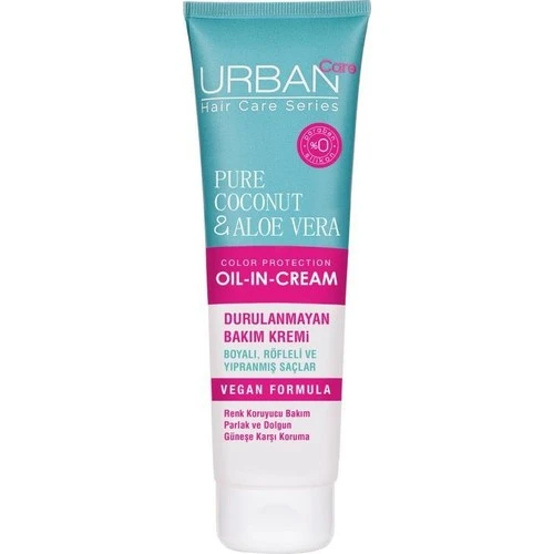 Urban Pure Coconut & Aloevera Durulanmayan Saç Bakım Kremi 150Ml - 2