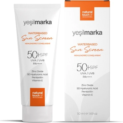 Yeşilmarka Su Bazlı Nemlendirici Güneş Kremi 50 Spf - 3