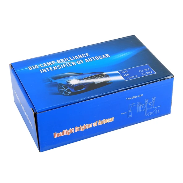H4 Halojen Lamba Aydınlatma Kablosu 70cm - 7