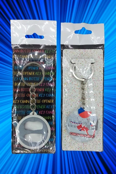 Çek Cumhuriyeti Temalı Anahtarlık Kapak Açacak - Resim 4