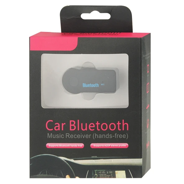 Araç Bluetooth Eller Serbest Müzik Mikrofon Alıcısı Tüm Akıllı Telefonlar İçin - 7