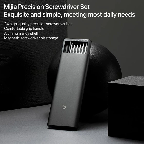 Orijinal Xiaomi Mijia 24 in 1 Hassas Manyetik Tornavida Seti - 5