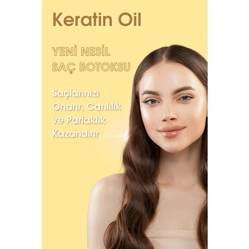 Saç Vitamini Keratin Oil & Royal Jelly Yeşilmarka - 3