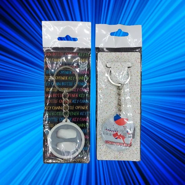 Çek Cumhuriyeti Temalı Anahtarlık Kapak Açacak - Resim 2