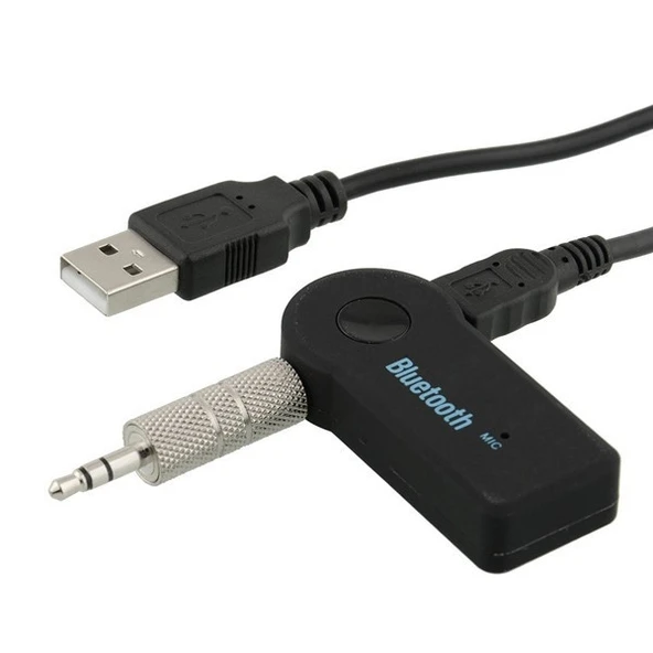 Araç Bluetooth Eller Serbest Müzik Mikrofon Alıcısı Tüm Akıllı Telefonlar İçin - 5