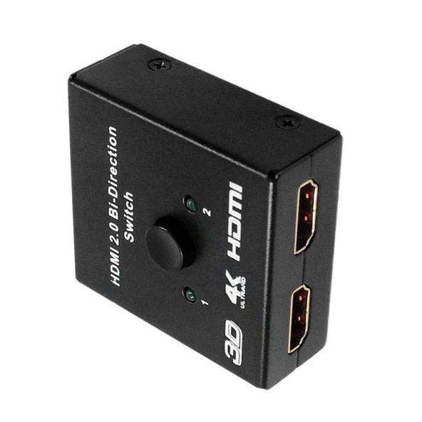 4K HD Video Akıllı İki Yönlü HDMI Anahtarı Model BSY - 2